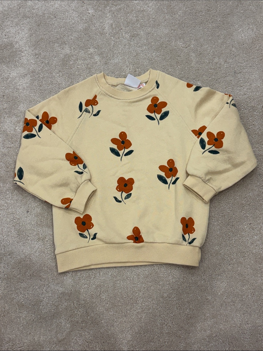 Zara Floral Crewneck EEUC